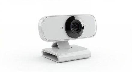White webcam product photo