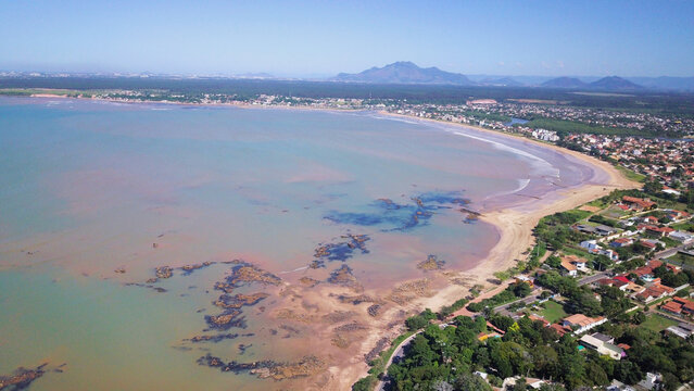 Praia Grande em Fund&atilde;o, Esp&iacute;rito Santo, Brasil.