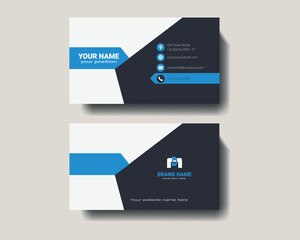 Modern Business Card Design, Professional Business Card Design , Modern Business Card Design with Wave Element