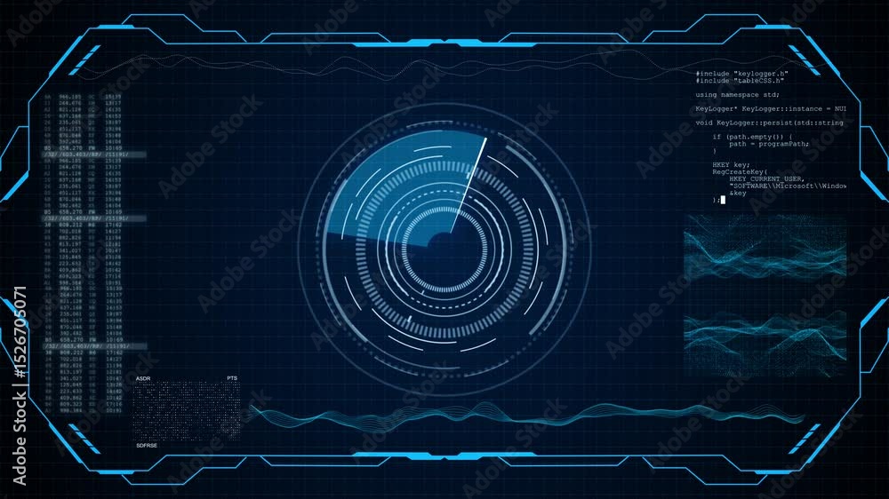 Aufkleber futuristic modern for game background design futuristic hud, ux, gui interface screen design. sci-fi
