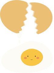 cartoon illustration of a man eating a sandwich