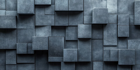 Geometric Wall Design with Square Tiles