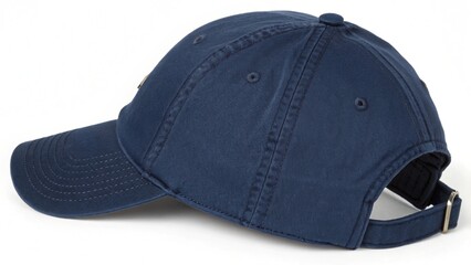 blue baseball cap