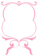 Vintage frames, vintage dividers, wedding card decoration patterns