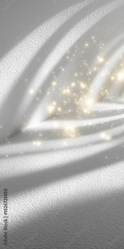 Aufkleber modern minimalist texture abstract geometric background with light rays and sparkle