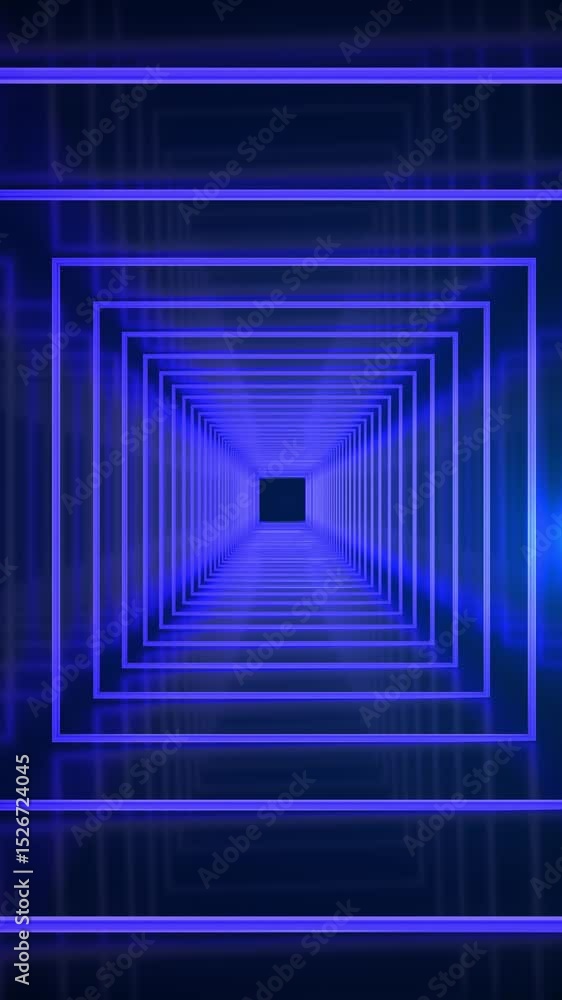 Poster modern digital technology road speed flying lines 3d animation in seamless looping traffic. sci-fi e