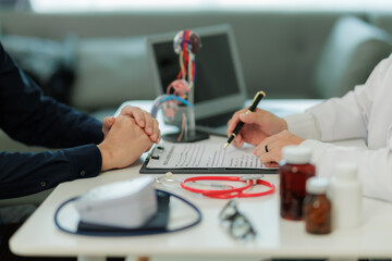 A doctor provides professional consultation on erectile dysfunction, discussing treatment options...