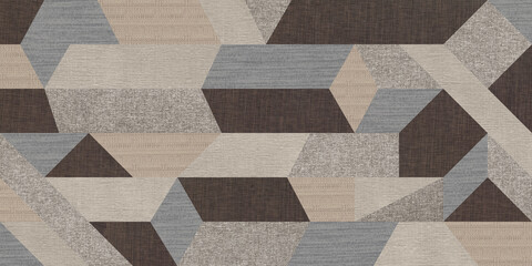 Composición repetitiva pensada para pisos modulares de cerámica, baldosa