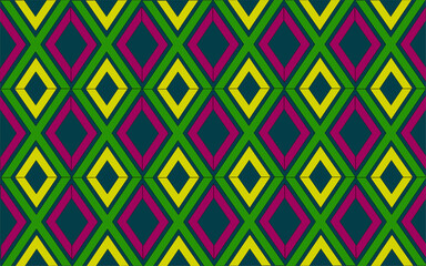 seamless geometric pattern with triangles