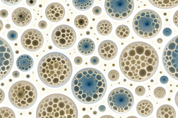 Microscopic Details of Ferrofluid Forming Surreal Abstract Patterns