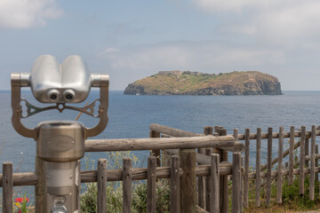 Isola di Santo Stefano vista da Ventotene - Latina - Lazio - Italia