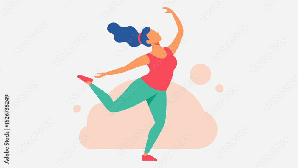 Aufkleber taking a dance class whether its salsa belly dancing or ballet can improve coordination and motor sk