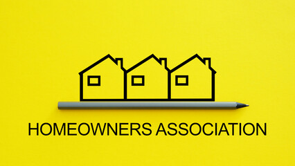 HOA Homeowners Association is shown using the text