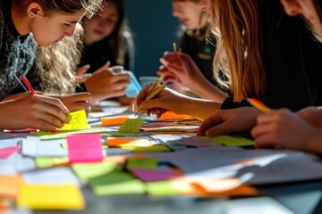 Focused group brainstorming session