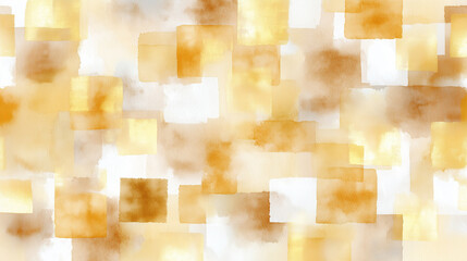 幾何学柄・水彩調背景素材.Generative AI	