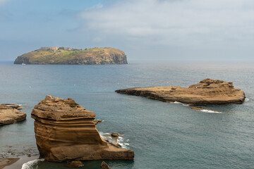 Isola di Santo Stefano vista da Ventotene - Latina - Lazio - Italia
