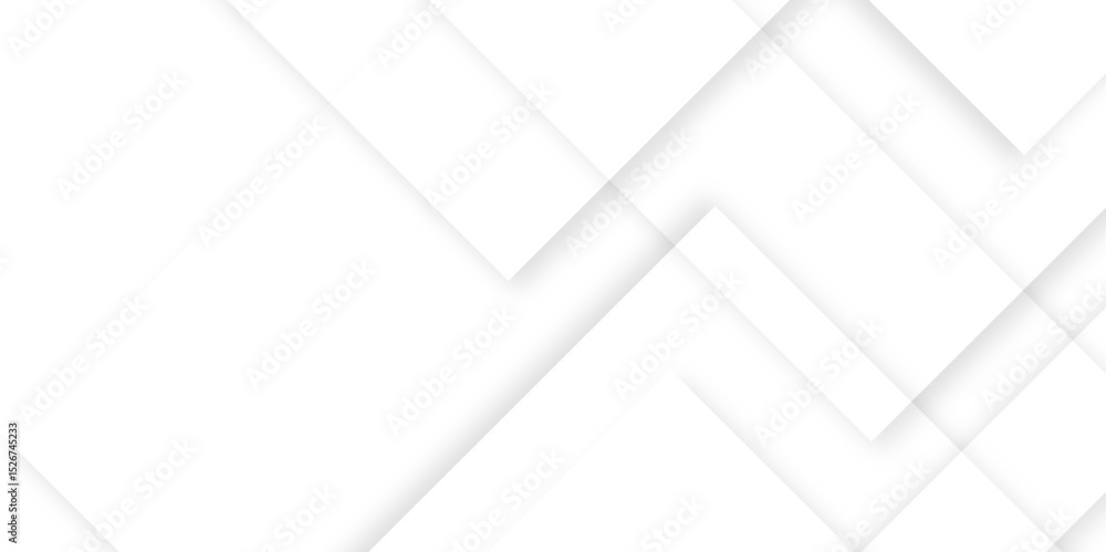 Fototapete abstract background with lines White background with diamond and triangle shapes layered in modern abstract pattern design Space design concept Suit for business, corporate, institution presentation.	