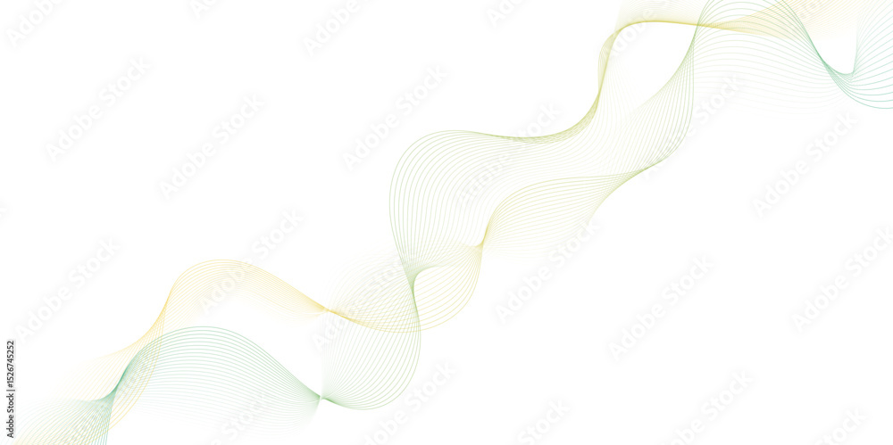Leinwandbilder Abstract wavy background. abstract dynamic color lines, waves Smooth curve abstract vector background layout design. Vector illustration. Design template for cover, business ,postcard certificate	