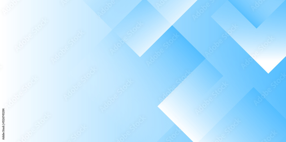 Poster white and blue abstract modern technology background design. Minimal blue gradient abstract modern background with futuristic concept. Design for poster, template on web, banner, presentation vector.	