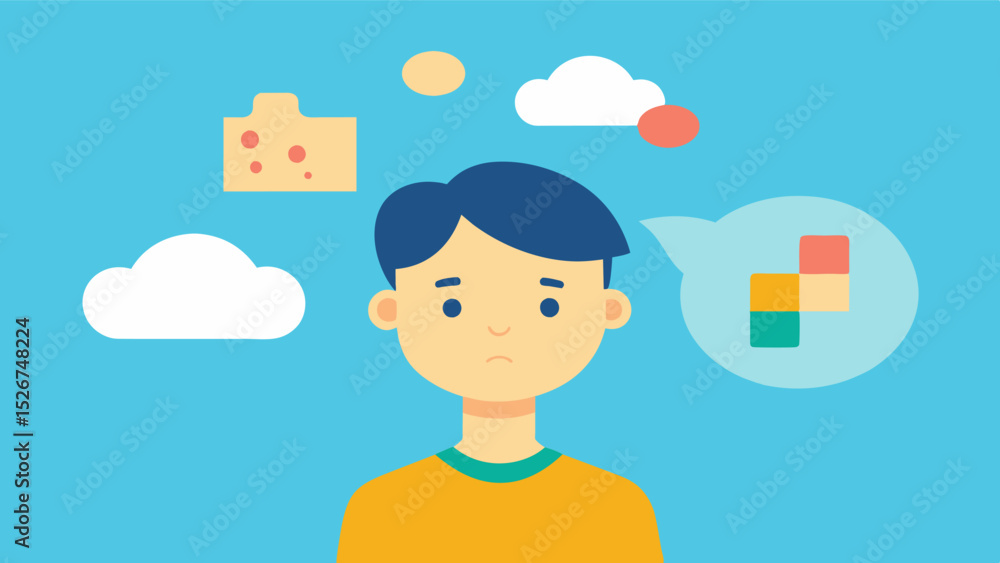 Poster an individual trying to recall a childhood memory but only seeing fragments or blank spaces in their