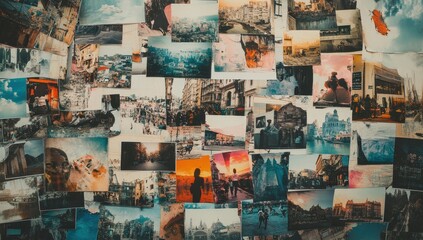 A Colorful Collage of Travel Memories