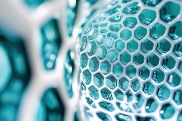 Stunning Hexagonal Geometric Structure Design