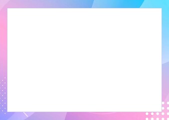 Fototapeta premium pink frame for text