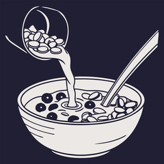 illustration of a spoon
