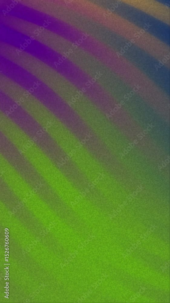 Aufkleber vertical abstract background animation with green and purple curved lines creating a dynamic, modern