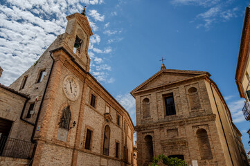 Grottammare, Marche. Spectacular glimpses, views and summer panoramas.