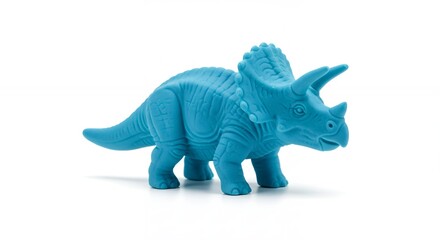 Blue dinosaur toy