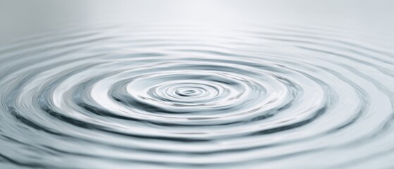 The tranquil ripples of water creating mesmerizing patterns on the surface.