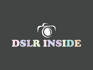 DSLR inside sleek photography t shirt design for camera enthusiasts