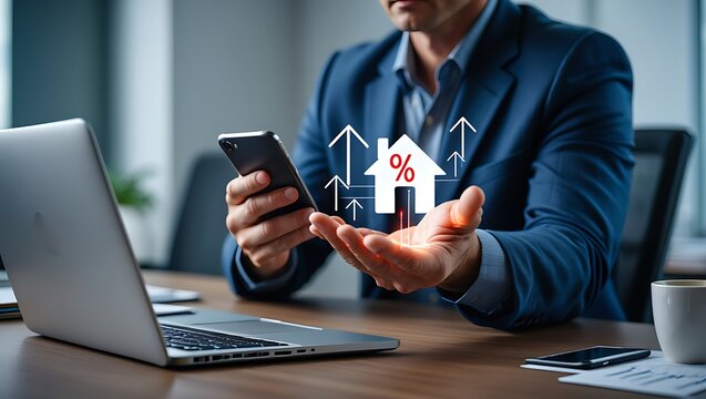 businessman working on laptop - Powered by Adobe