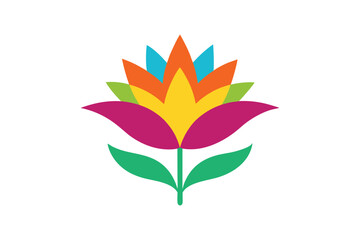 vector illustration of a flower