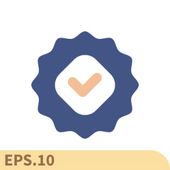 certified icons  symbol vector elements for infographic web
