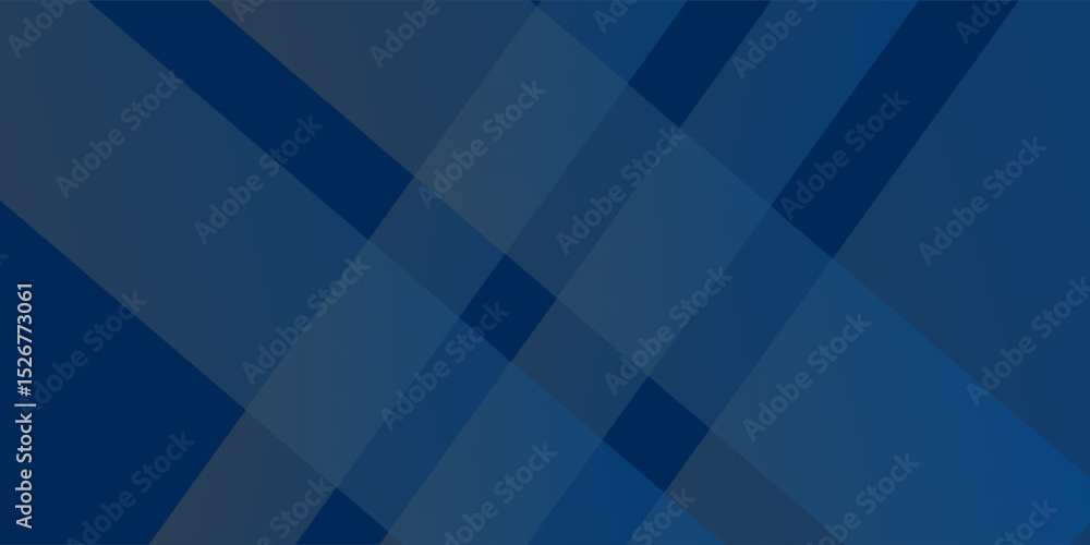 Aufkleber blue background with abstract box rectangle geometric shapes modern element for banner, presentation