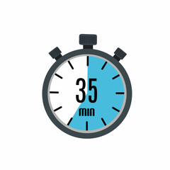 Stopwatch showing 20 minutes