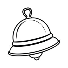 Continuous Line Drawing of Elegant Table Setting with Cutlery

