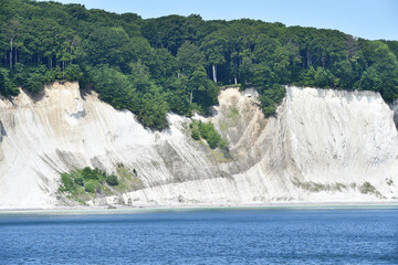 Kreideküste am Nationalpark Jasmund auf Rügen 