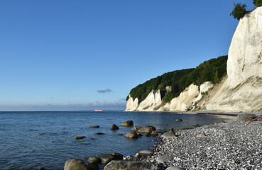 Kreideküste am Nationalpark Jasmund auf Rügen 