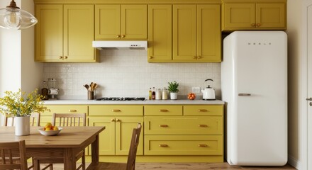 Small kitchen interior