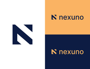  Letter N Logo Design Vector.
