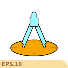 calibration icons  symbol vector elements for infographic web