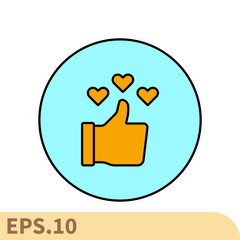 satisfaction icons  symbol vector elements for infographic web