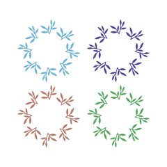 NATURAL ECO PRODUCT BADGES COLLECTION VECTOR