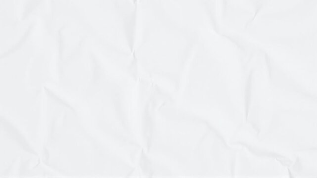 Looping Crinkled Paper Texture Animation. Wrinkled Vintage Page Background in Seamless Motion