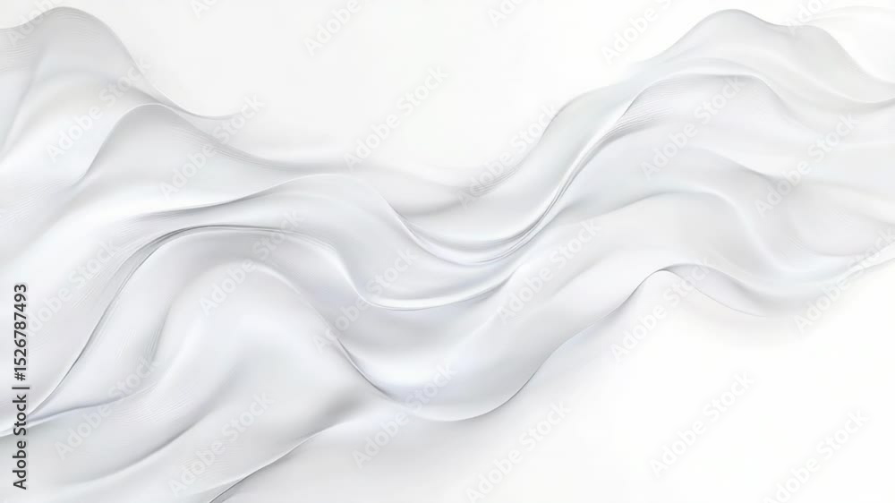 Aufkleber a close-up view of a white cloth on a table, suitable for use in editorial or commercial contexts