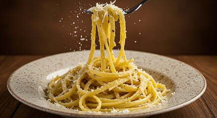 Cacio e Pepe Pasta Dish