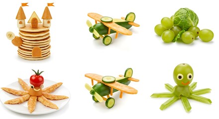Obraz premium Cucumber Vegetable Carving
